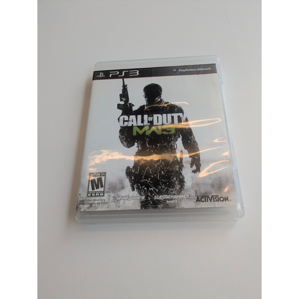 Call of Duty PS3 5 Game Lot Black Ops 1 2 MW2 MW3 Ghosts PlayStation 3 Tested